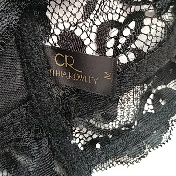 Cynthia Rowley Black Lace Bralette - Picture 4 of 6